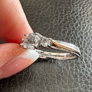 Genuine 925 Silver Ring Size 10